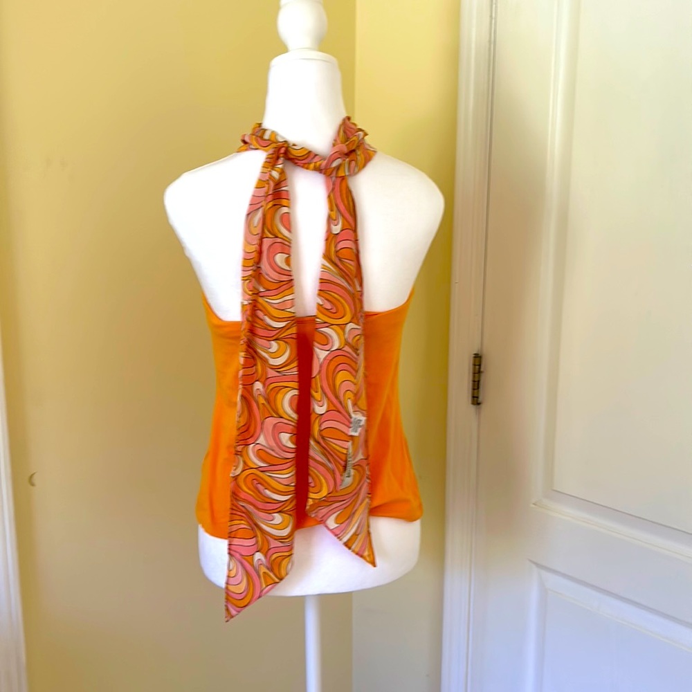 *Michael Kors* top. Orange, size medium.